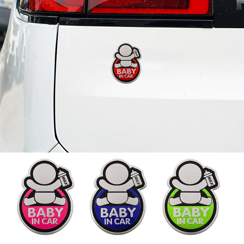 Car Accessories Sticker - 고품질 수정 3D 금속 알루미늄 합금