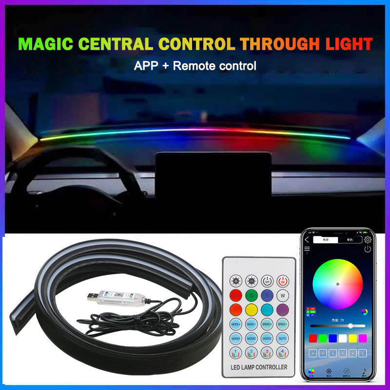 Car Accessories Sound System - 1.5M LED 자동차 대시보드 씰링 스트립