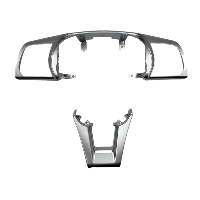 Steering Wheel Cover - AEF2-1세트 자동차 스티어링 휠 커버 크롬