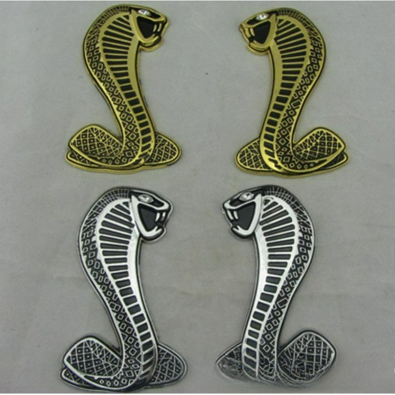 Car Accessories Sticker - 고품질 수정 금속 합금 스티커 코브라
