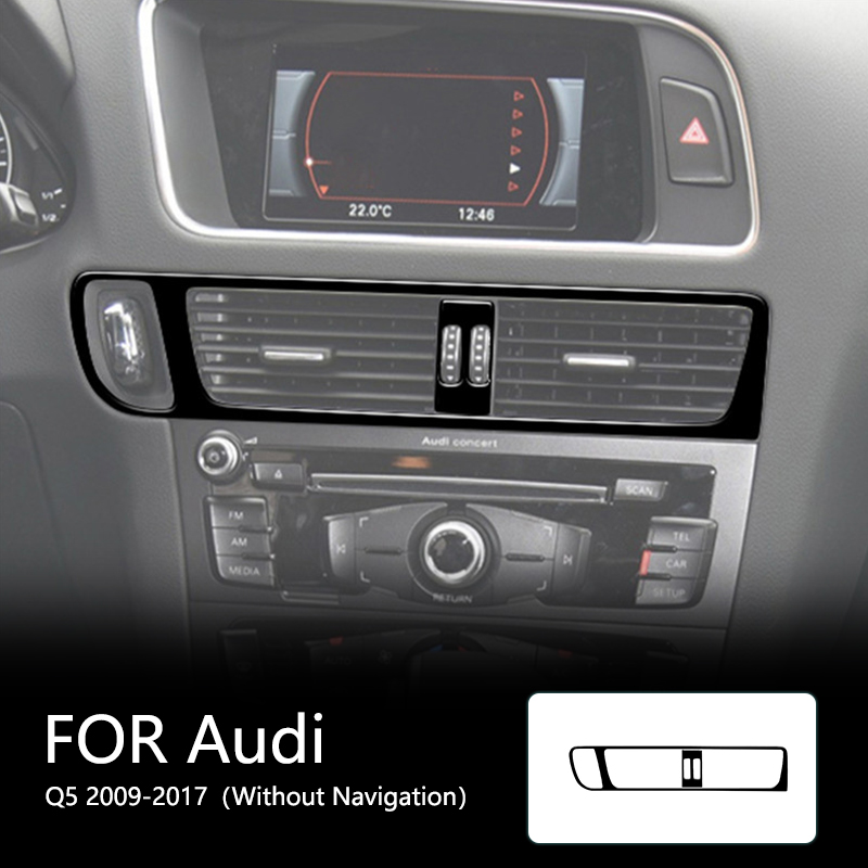Car Accessories Brand - 에어컨 배출구 프레임 ABS 글로스 블랙