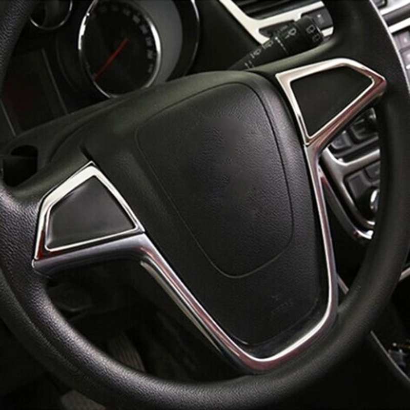 Steering Wheel Cover - 오펠/복스홀 모카 X 2013-2018 크롬 스티어링