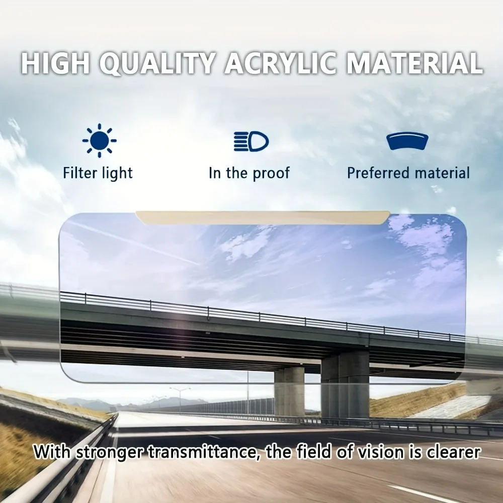 접이식 차량용 햇빛 가리개 HD 눈부심 방지 선글라스  - Car Accessories For Night Driving 리뷰 및 가격