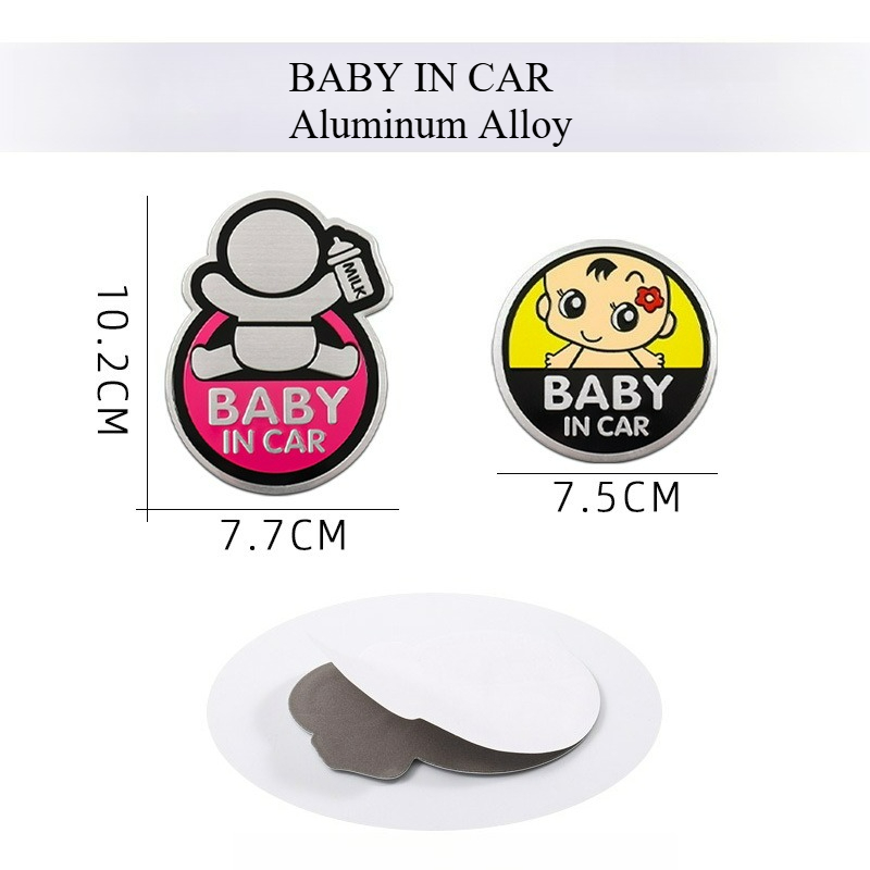 고품질 수정 3D 금속 알루미늄 합금 경고 자동차 스티 - Car Accessories Sticker 리뷰 및 가격