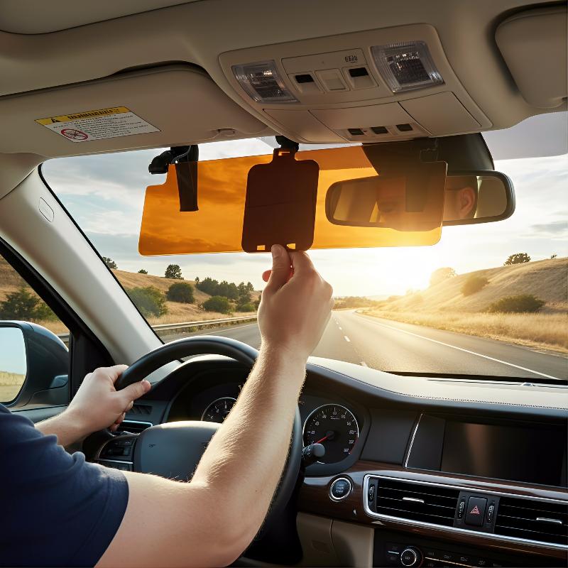 자동차 눈부심 방지 선바이저 확장기 2 in 1 눈부심 - Car Accessories For Night Driving 리뷰 및 가격