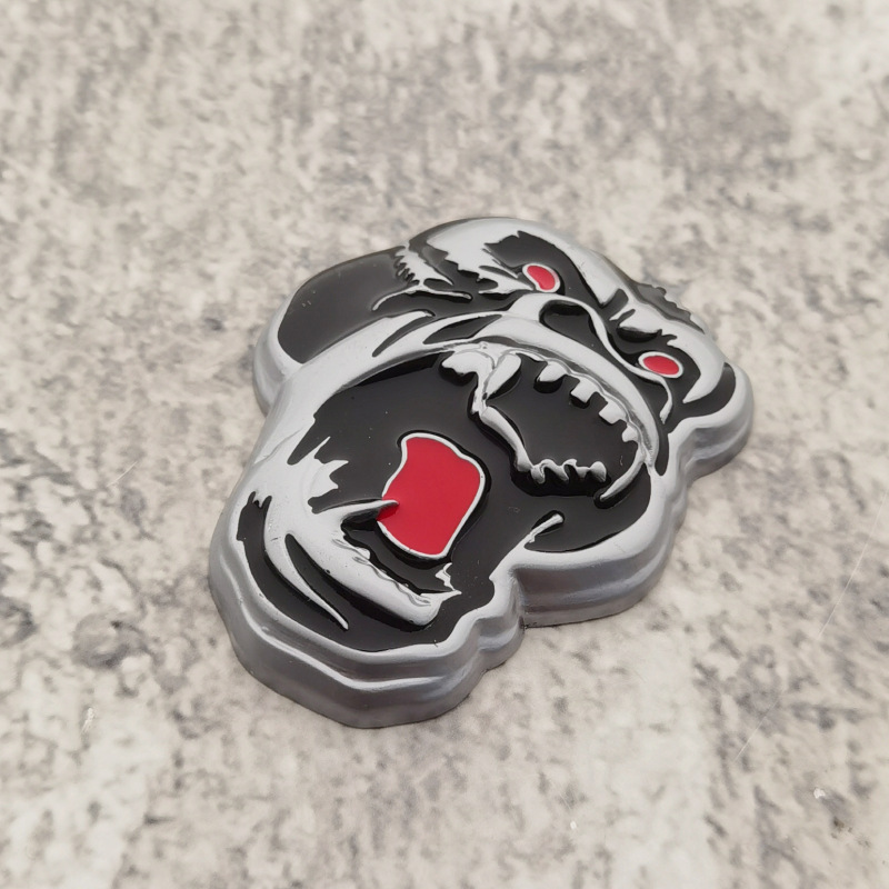 고품질 개조 3D 금속 자동차 스티커 다이아몬드 고릴라 - Car Accessories Sticker 리뷰 및 가격