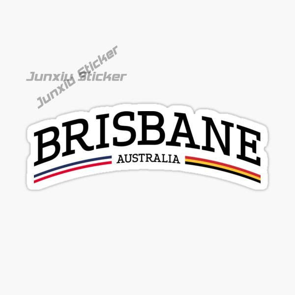 브리즈번 호주 국기 국가 상징 풍경 관광 자동차 스티커 - Car Accessories Brisbane 리뷰 및 가격