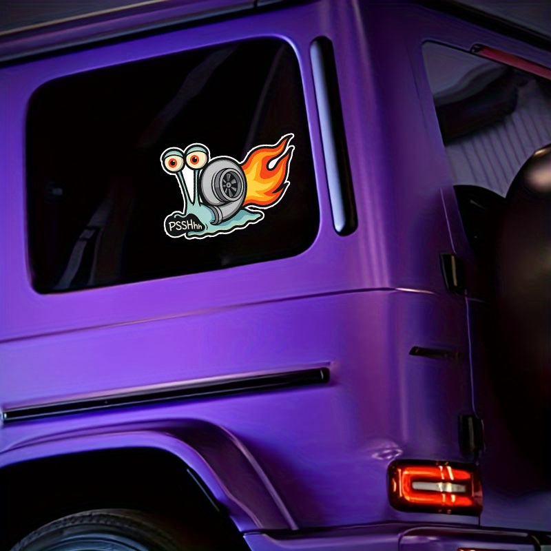 5개입 재미있는 터보 자동차 데칼 – 방수 무광 비닐  - Car Accessories Sticker 리뷰 및 가격