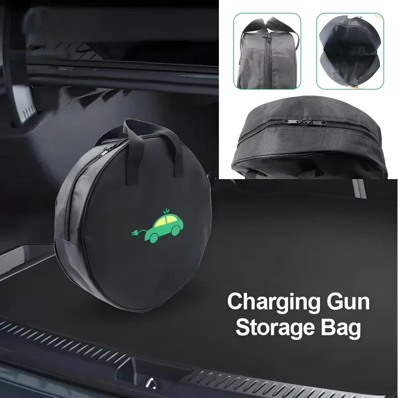 내구성이 뛰어난 원형 자동차 충전 케이블 보관 가방 방 - Car Cable Organizer 리뷰 및 가격