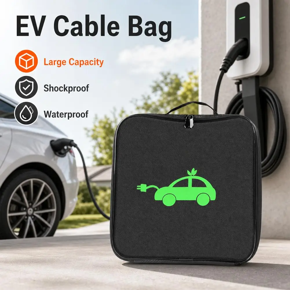 EV 자동차 배터리 점퍼 케이블 가방 전기차 충전 케이 - Car Cable Organizer 리뷰 및 가격