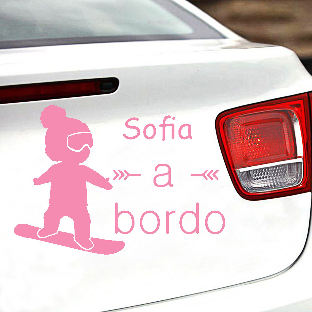 1pc 비닐 아기 bordo 다채로운 자동차 스티커 자 - Car Accessories Sticker 리뷰 및 가격
