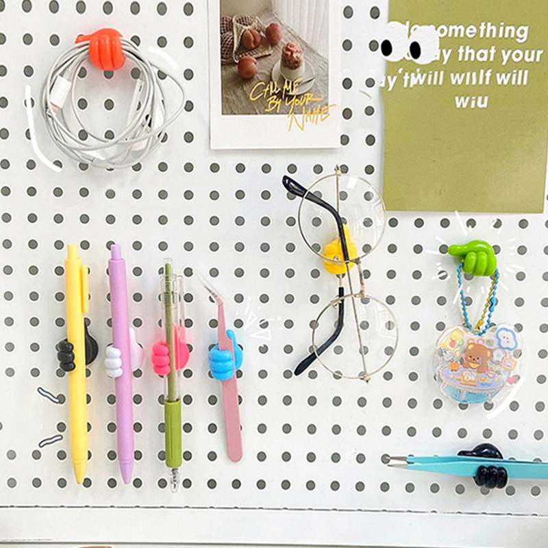 10/5PCS 손 모양의 고무 홀더 안경 케이블 전원  - Car Cable Organizer 리뷰 및 가격