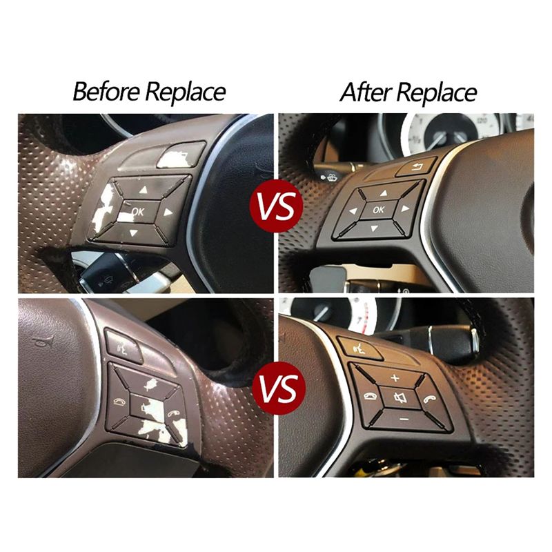 A65P-자동차 스티어링 휠 버튼 커버 메뉴 제어 스위 - Steering Wheel Cover 리뷰 및 가격