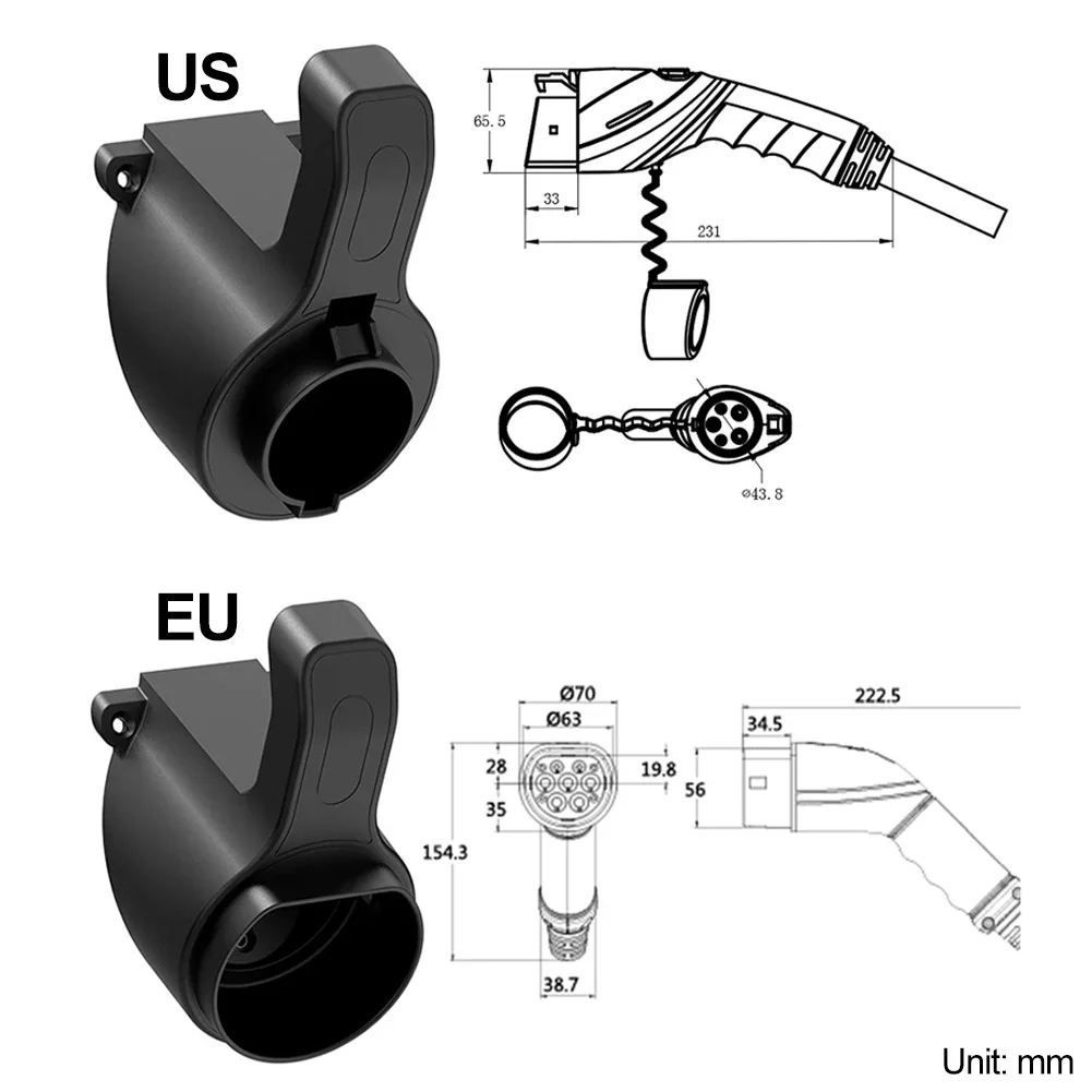 테슬라 Nacs 타입 1 타입2 GB/T 차량용 충전기 - Car Cable Organizer 리뷰 및 가격