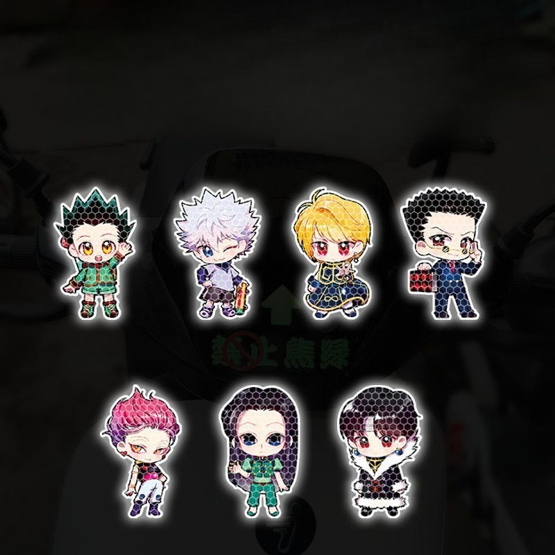 애니메이션 풀타임 헌터 강력 반사 경고 자동차 스티커  - Car Accessories Sticker 리뷰 및 가격