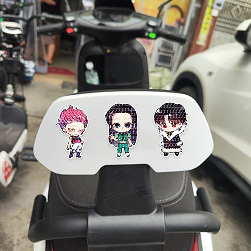 애니메이션 풀타임 헌터 강력 반사 경고 자동차 스티커  - Car Accessories Sticker 리뷰 및 가격