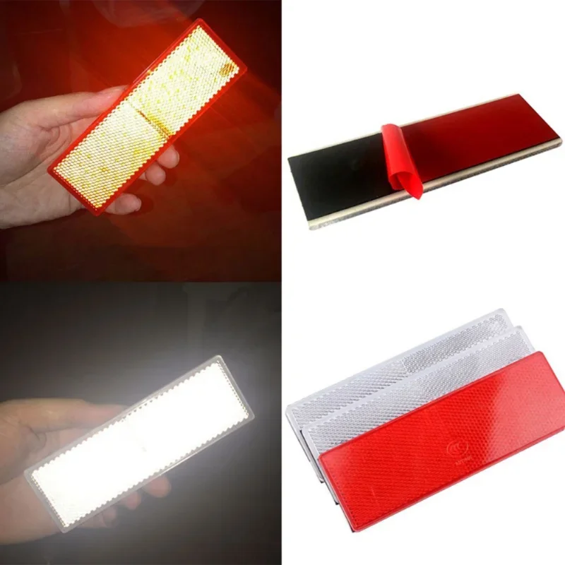 직사각형 반사 경고판 스티커, 방수 야간 안전 운전 자 - Car Accessories For Night Driving 리뷰 및 가격
