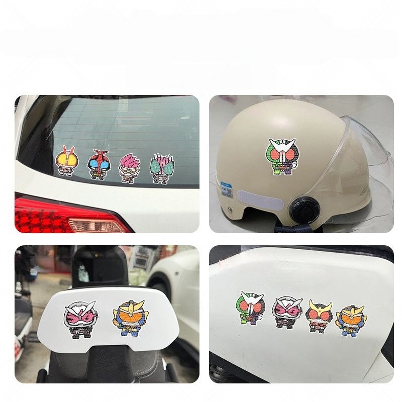 맞춤형 가면라이더 자동차 스티커, 자동차 창문 및 차체 - Car Accessories Sticker 리뷰 및 가격