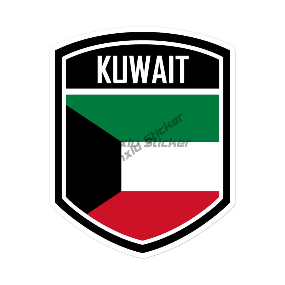 KWT 쿠웨이트 국기 지도 국가 상징 크리에이티브 PV - Car Accessories Kuwait 리뷰 및 가격