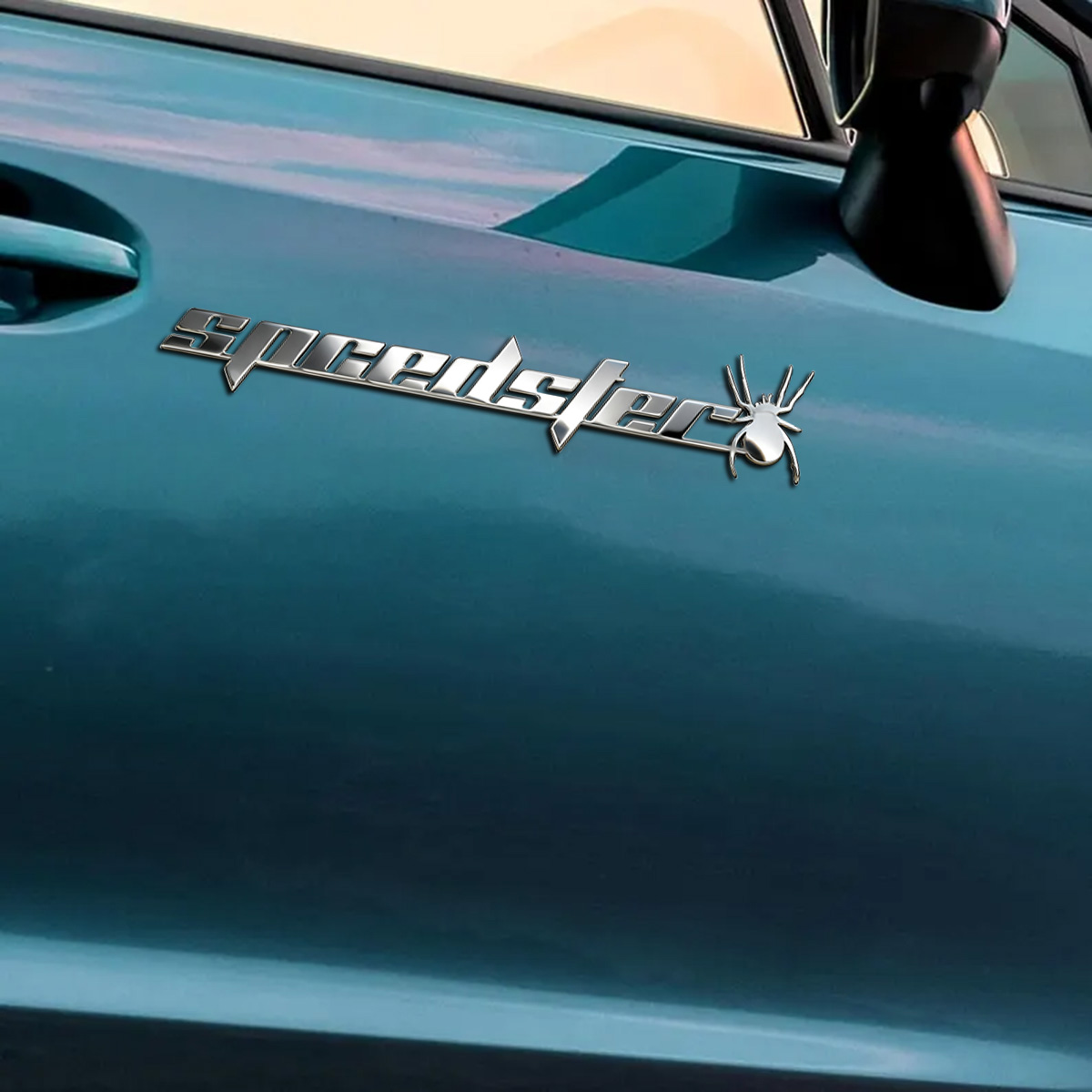 신형 스파이더 자동차 스티커 터보차저 터보 메탈 스틸  - Car Accessories Sticker 리뷰 및 가격