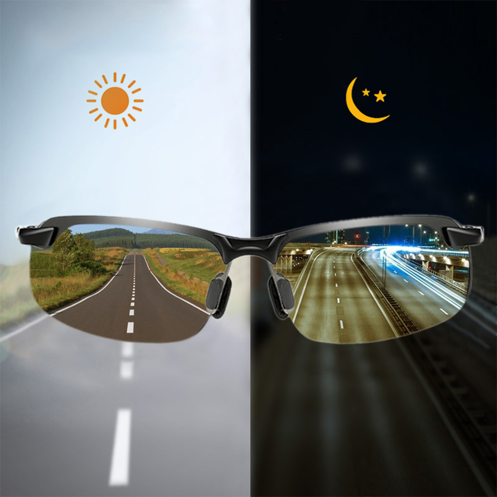 남성용 편광 운전 카멜레온 안경, 광변색 선글라스, 주 - Car Accessories For Night Driving 리뷰 및 가격