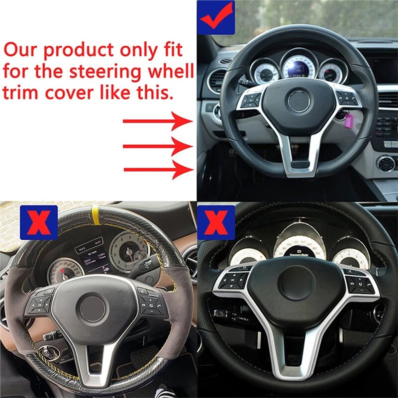 신상품-메르세데스 벤츠 W176 W204용 스티어링 휠 - Steering Wheel Cover 리뷰 및 가격